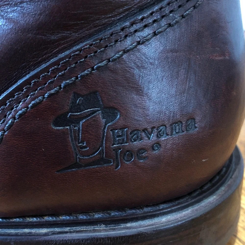 Havana Joe Genuine Leather Men’s Boots Size 46 Euro or 12.5-13 USA!!